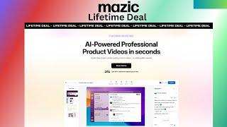 Mazic Lifetime Deal - Turn screen recordings into professional videos in seconds