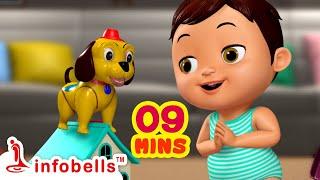 Nayi Mari Nayi Mari Tindi Beke | Kannada Rhymes for Children | Infobells #kannadarhymes #babysongs