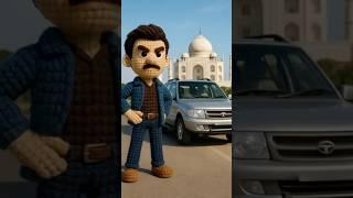 TATA Safari came with a Playstation 2! #tata #safari #playstation