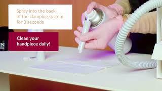 How to clean the ProNails Vision Pro 1000