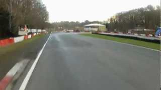 David Pittard British University Karting Championship Lightweight Final 1st