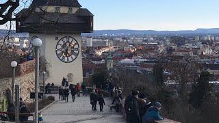 ОНЛАЙН ПРОГУЛКА - ГОРОД ГРАЦ - РОДИНА ШВАРЦЕНЕГГЕРА - АВСТРИЯ.