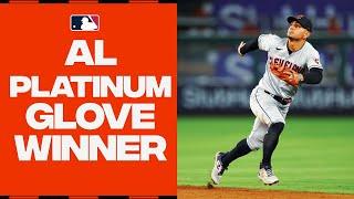 Andrés Giménez takes home the 2023 American League Platinum Glove!