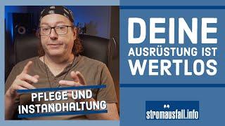 Ausrüstung pflegen, neue Fähigkeiten lernen | 5-Minuten-Prepping