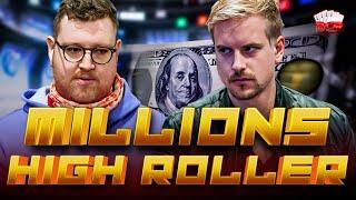 SUPER-STARPACKED MILLIONS High Roller Final Table Highlights