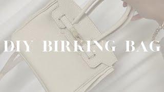 I made a Birkin?! DIY Handbag Kit for Designer Dupes!