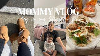 VLOG Day in my life as a Sahm • Cooking Dinner!