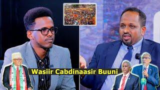 Wasiir Buuni muxuu ku diidey in uu Hambalyeeyo Madaxweyne Cirro? | Wareysi #interview