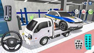 New Police Car Transport by Kia Pickup Truck - 3D Driving Class Simulation - Android game