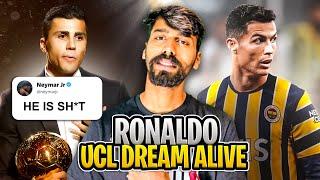 Jose Mourinho Wants CRISTIANO RONALDO ! Neymar Trolled Rodri on Vinicius & Real Madrid Transfer News