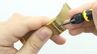 Tutorial How to Adjust a Mesh / Milanese Watch Band