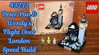 LEGO Disney 43232 Peter Pan & Wendy's Flight over London Time-lapse Speed Build