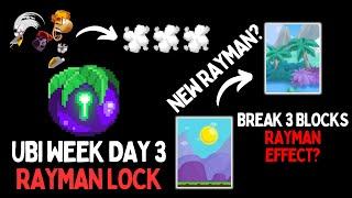 GROWTOPIA RAYMAN LOCK | UBIWEEK DAY 3