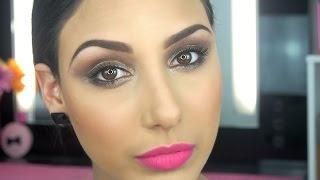 Glossy eye makeup - EbonyMaizeMakeup -