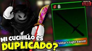 ASI PODRAS SABER SI TU CUCHILLO ES DUPLICADO!  |Sobrevive al asesino| Survive The Killer Roblox