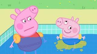 Peppa pig doesn't like to swim