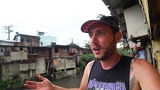 Stranded In A River Slum In Cebu Philippines 