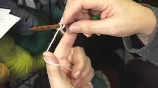 Knitting Instructional Video: How to Long Tail Cast-On Purl Wise