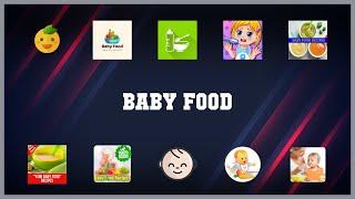 Top rated 10 Baby Food Android Apps