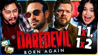 DAREDEVIL: BORN AGAIN 1x1 & 1x2 Reaction! | Charlie Cox | Vincent D'Onofrio | Marvel | Disney Plus