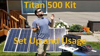 Titan 500 Kit Setup and Usage