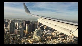 American Airlines Boeing 757 Landing in San Diego