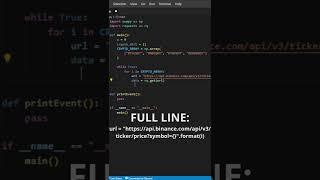 How to make cryptocurrency with Python / Binance API