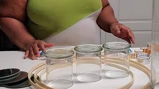 DIY CANDLE HOLDERS