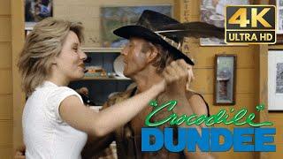 Crocodile Dundee (1986) Mick meets Sue in Walkabout Creek 4K UHD