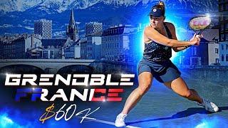 Dangerous Tennis Tournament WTA $60k in Grenoble France  | Maria Timofeeva & Oksana Selekhmeteva