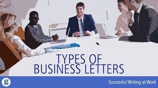 Types of Business Letters