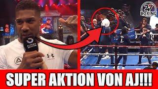 ANTHONY JOSHUA vergisst nicht wo er herkommt!!! 247 Boxing