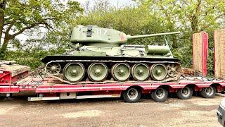 T-34 Pulled Out Of Canal 50 Years After Falling Out Of Plane