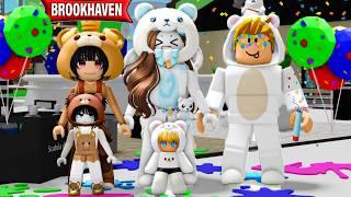 PRIMA FESTA DI CARNEVALE CON I BAMBINI SU BROOKHAVEN ROBLOX!