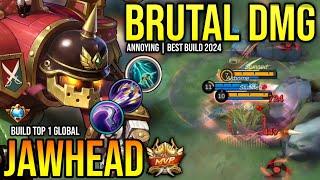 JAWHEAD BEST BUILD 2024 | BUILD TOP GLOBAL JAWHEAD GAMEPLAY | MOBILE LEGENDS