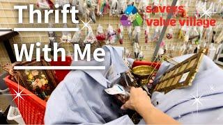 Thrift With Me | Thrifting Value Village For My Etsy Vintage Shop & Vintage Booth 