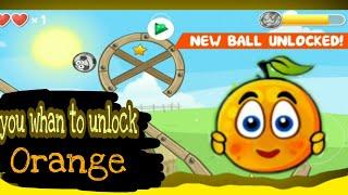 You want to unlock Orange Ball? #redball4 |How to do Unlock Orange Ball | Easy Method to unlock |