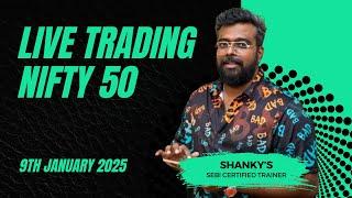 Bank Nifty50 :JAN 9th  Live Options Trading today#BankNiftyTradingLive|2024 Learn Trading Easy Way