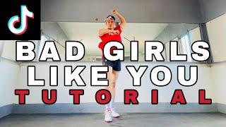 BAD GIRLS LIKE YOU|STEP BY STEP TIKTOK DANCE TUTORIAL|ARVIN ARCANGEL