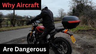 Triumph Scrambler 400x Airplane APU Failure, DEI, Cognitive Impairment caused death of mother of 3