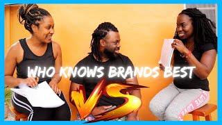 WHO KNOWS BRANDS BEST CHALLENGE SISTER VS GIRLFRIEND- NIKE, ADIDAS, YEEZY ETC (2021)