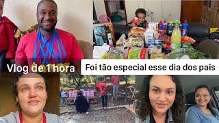 DIA DOS PAIS COM PRESENTE ESPECIAL ️ Minha sogra chegou na CHÁCARA | Vlog de 1 hora