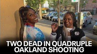 Oakland quadruple shooting leaves 2 dead | KTVU