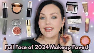 Full Face of 2024 Makeup Faves!