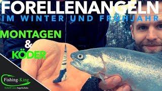 Forellenangeln im Winter und Frühjahr - Montagen und Köder| Fishing-King.de