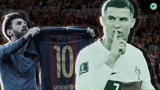 Miért nem cserélt SOHA mezt Lionel Messi és Cristiano Ronaldo egymással? | Félidő!