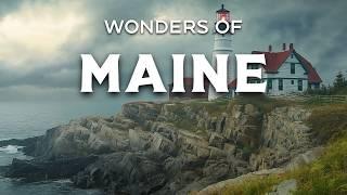 Wonders of Maine | Top 25 Places To Visit in Maine | Travel Video 4K