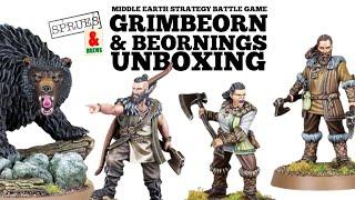 Grimbeorn and Beornings Unboxing and Review - Middle-Earth Strategy Battle Game