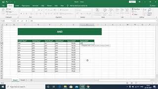 MS Excel - Logical Functions - AND function - Vedanta Educational Academy I Urs Ravi Telugu