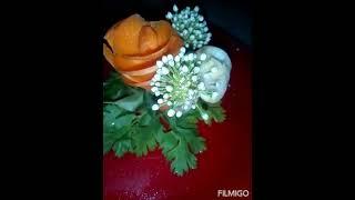 Abi Jo creations...... Carrot and Radish flowers